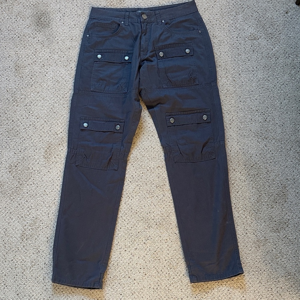Christian Audiggier Men's Gray Pants in Excellent Condition